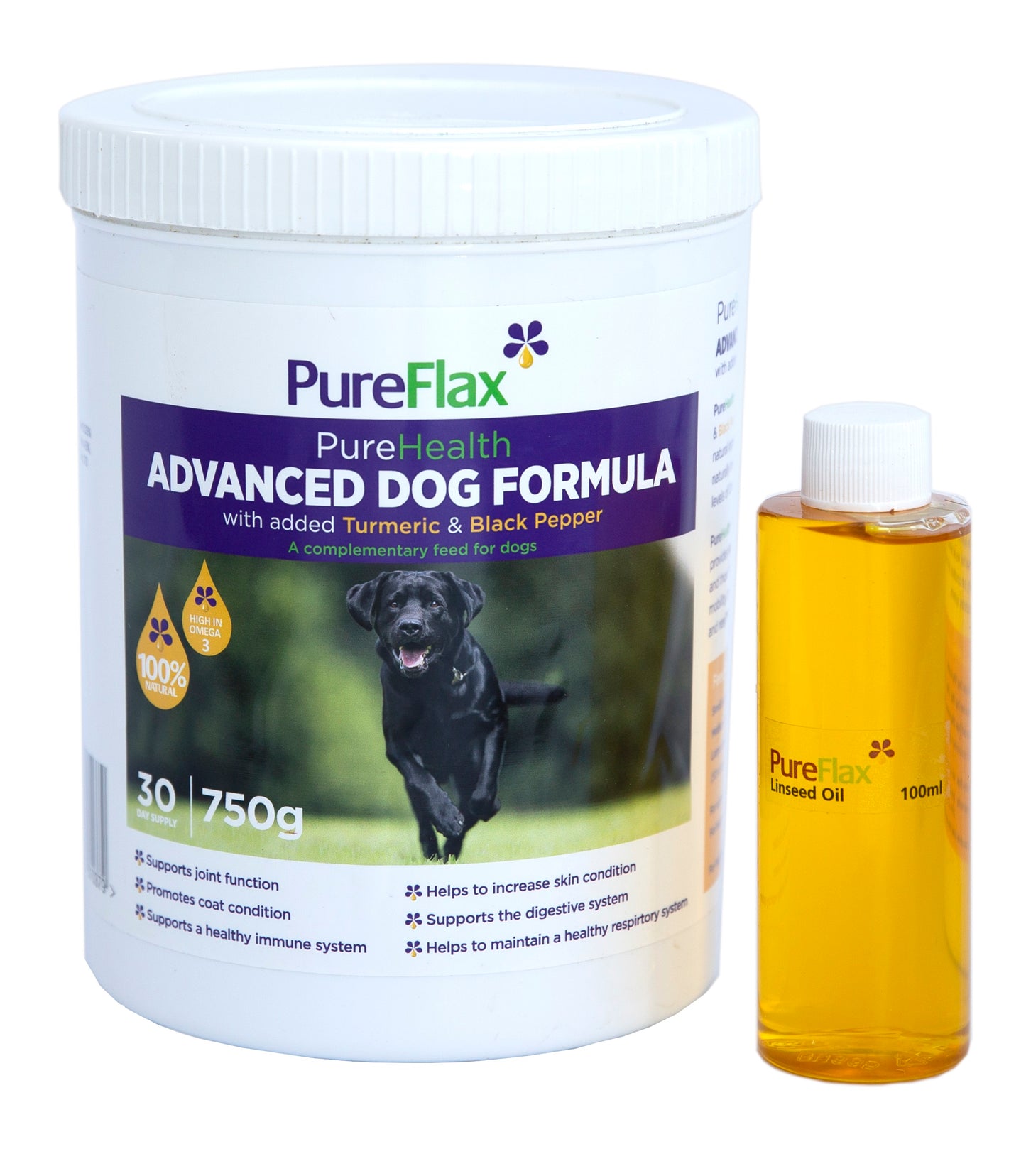Advanced Dog Formula with Added Turmeric & Black Pepper - 750g