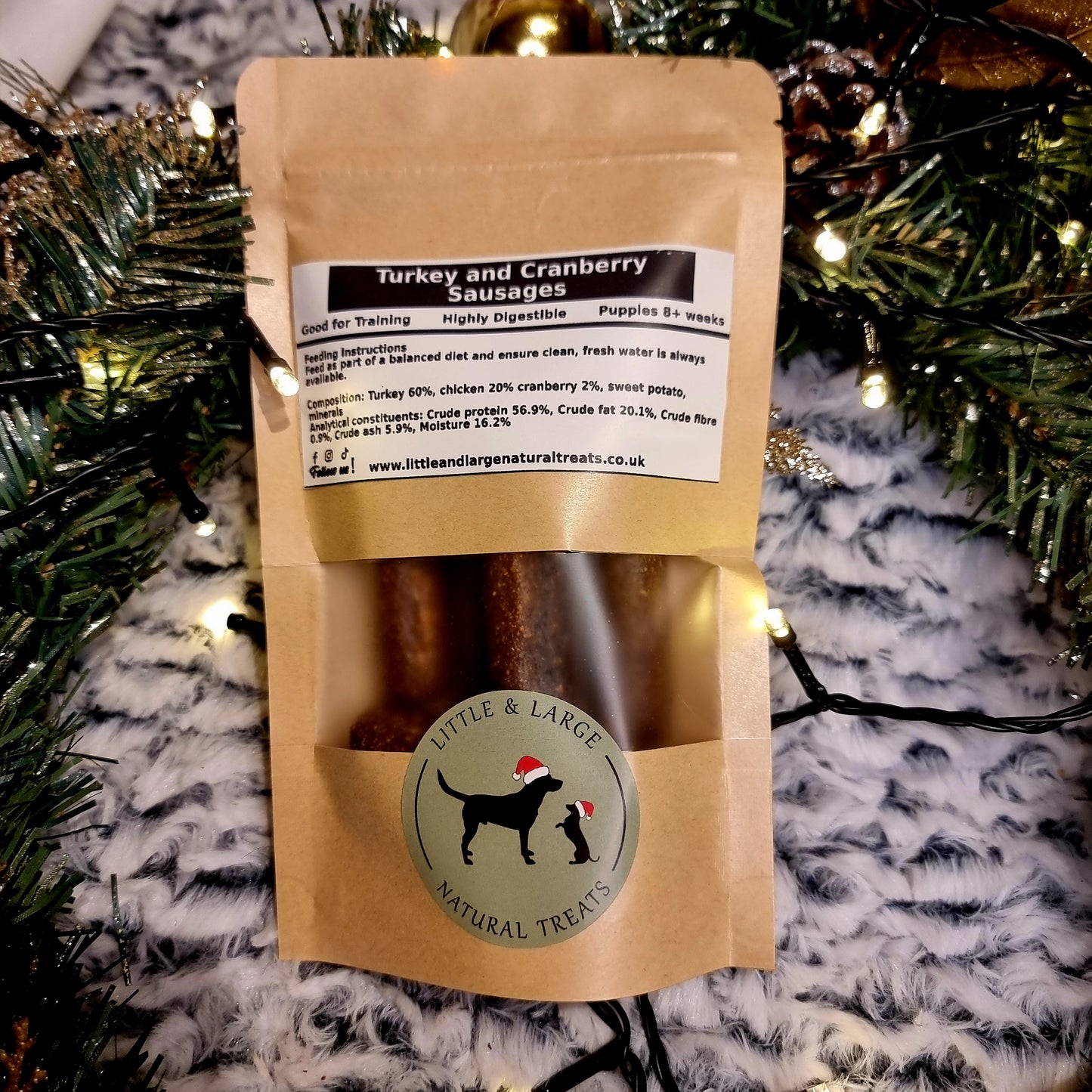 Turkey and Cranberry Sausages